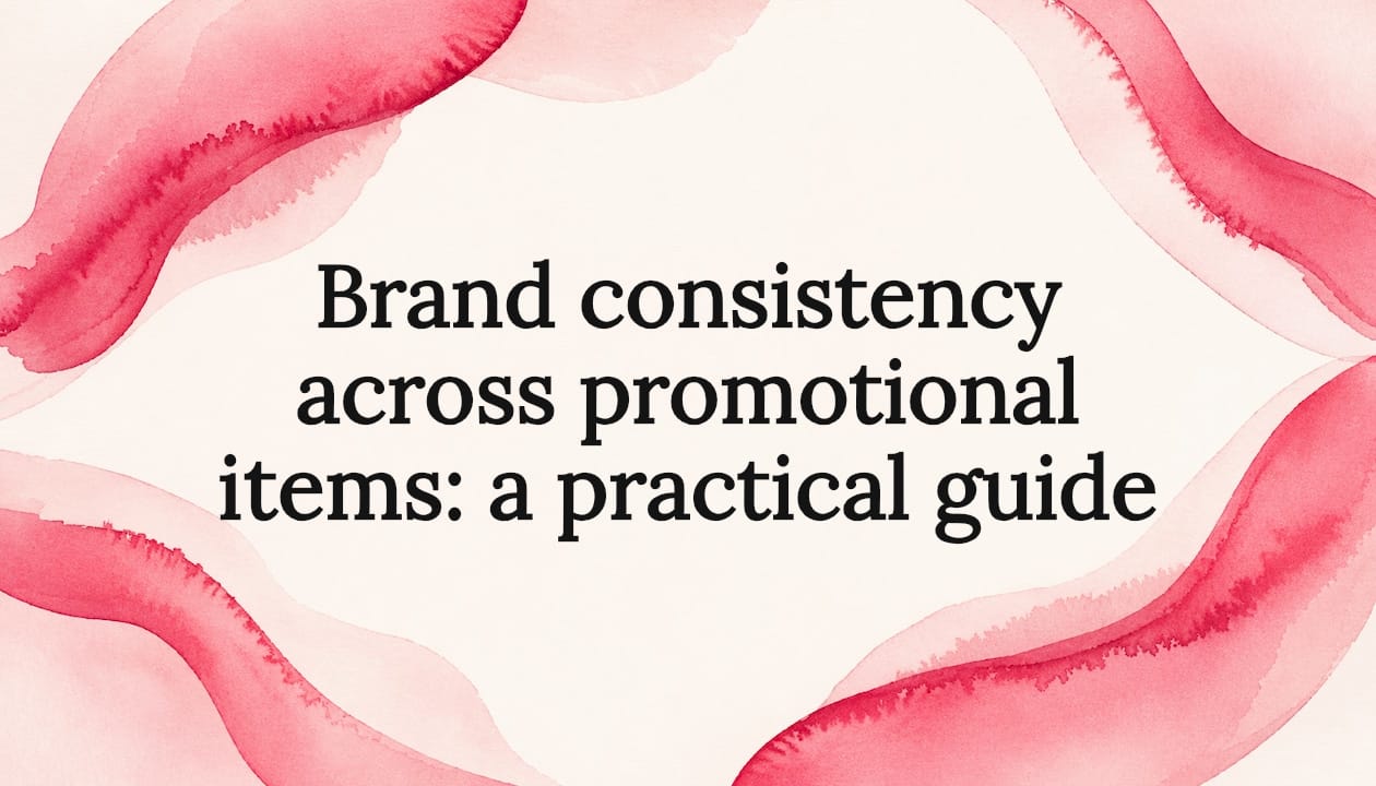 Brand consistency across promotional items: a practical guide