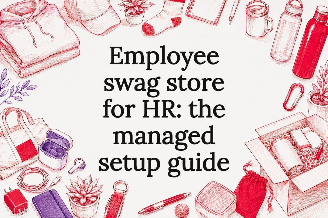 Employee swag store for HR: the managed setup guide