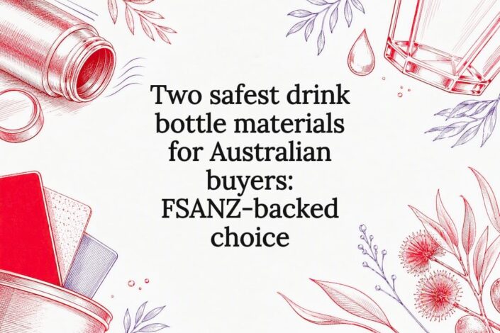 Sketch title card for bottle materials