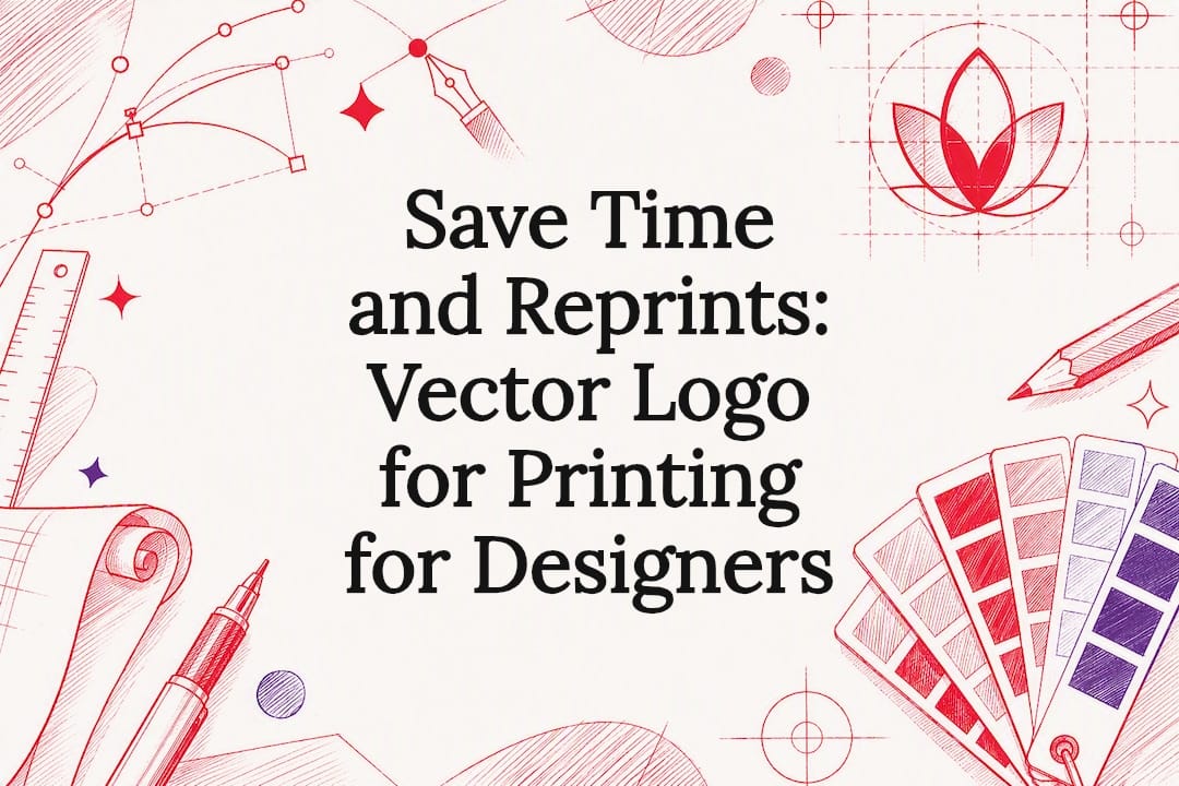 Save Time and Reprints: Vector Logo for Printing for Designers