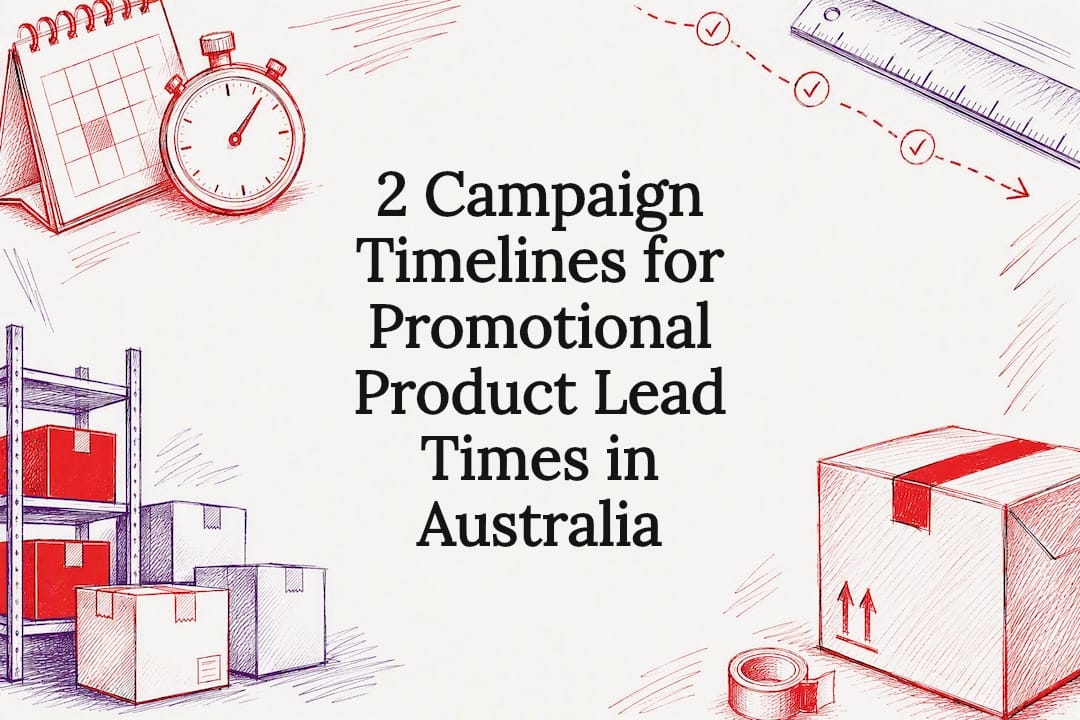 2 Campaign Timelines for Promotional Product Lead Times in Australia