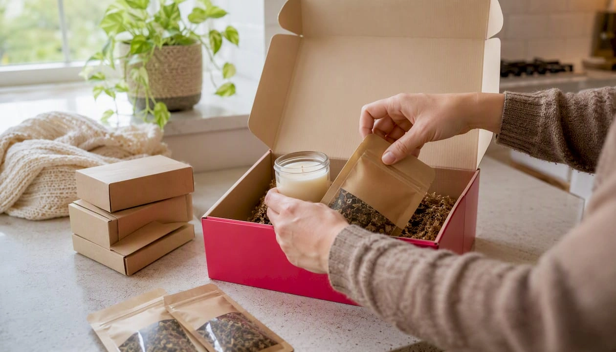 Handpacking wellness box