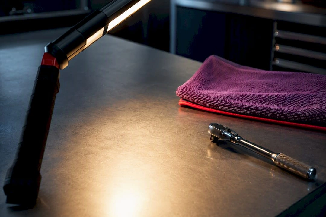 Inspection Light in workshop