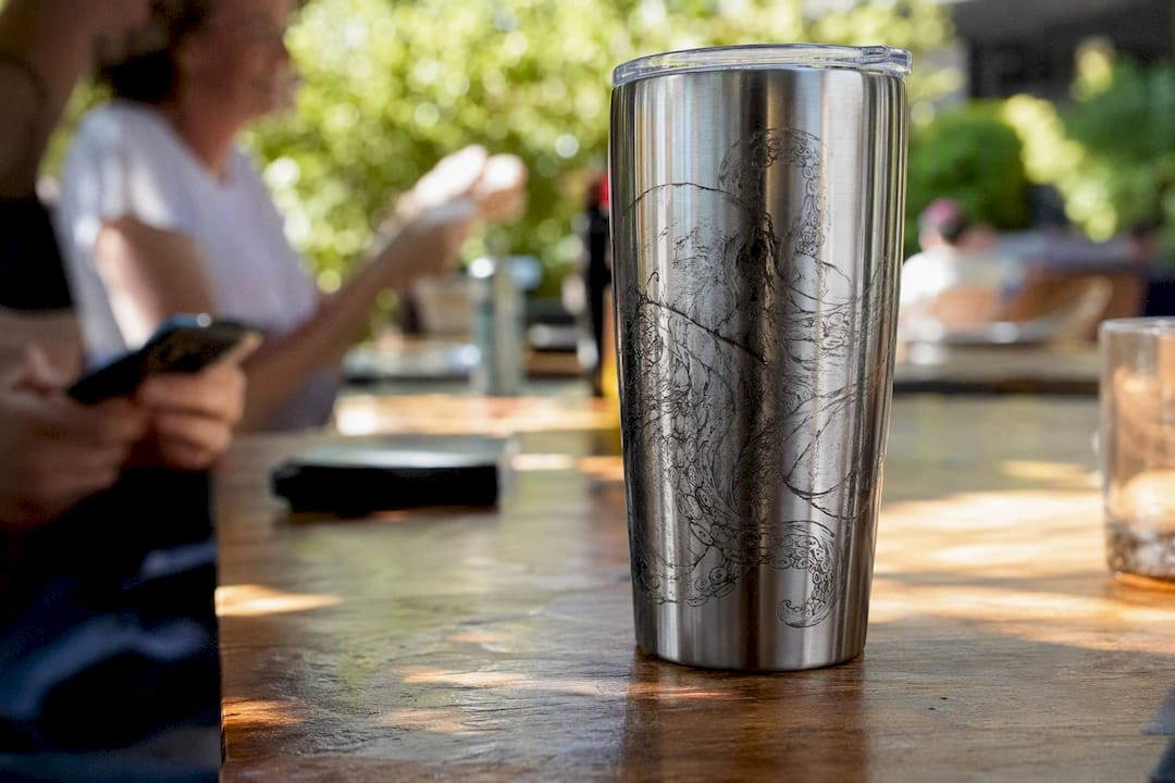 Laser Edged Tumbler