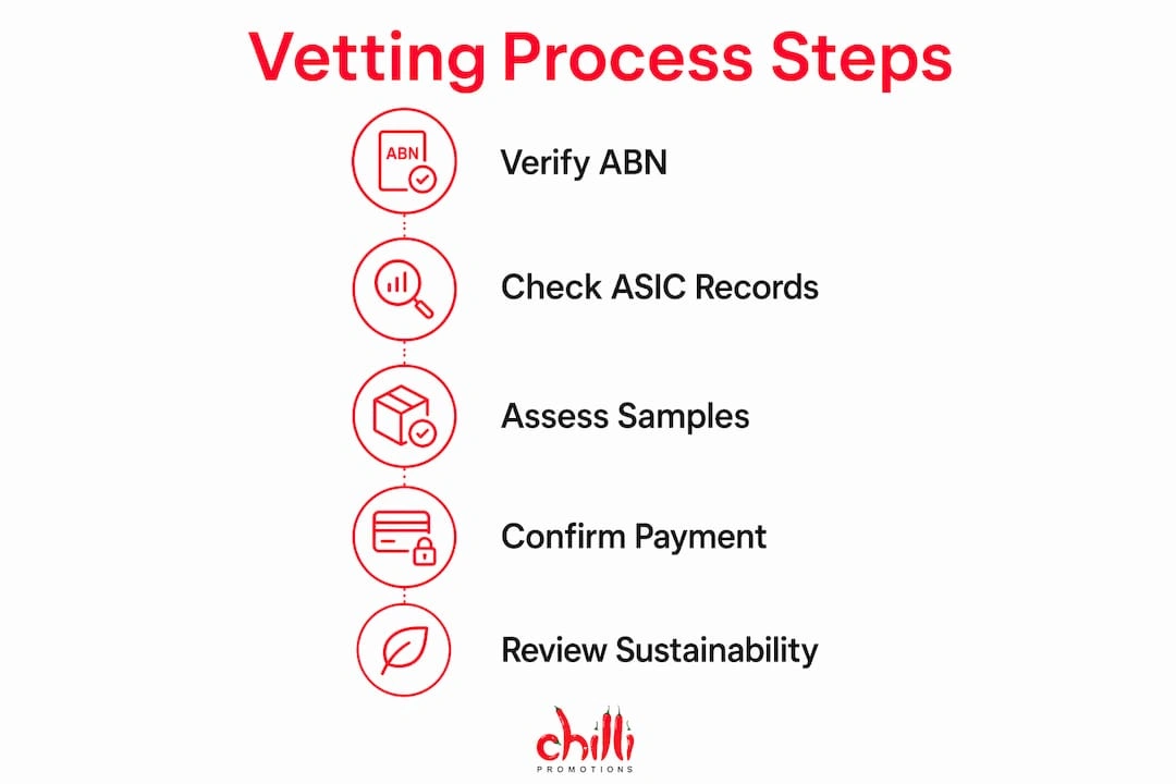 Vetting Process steps