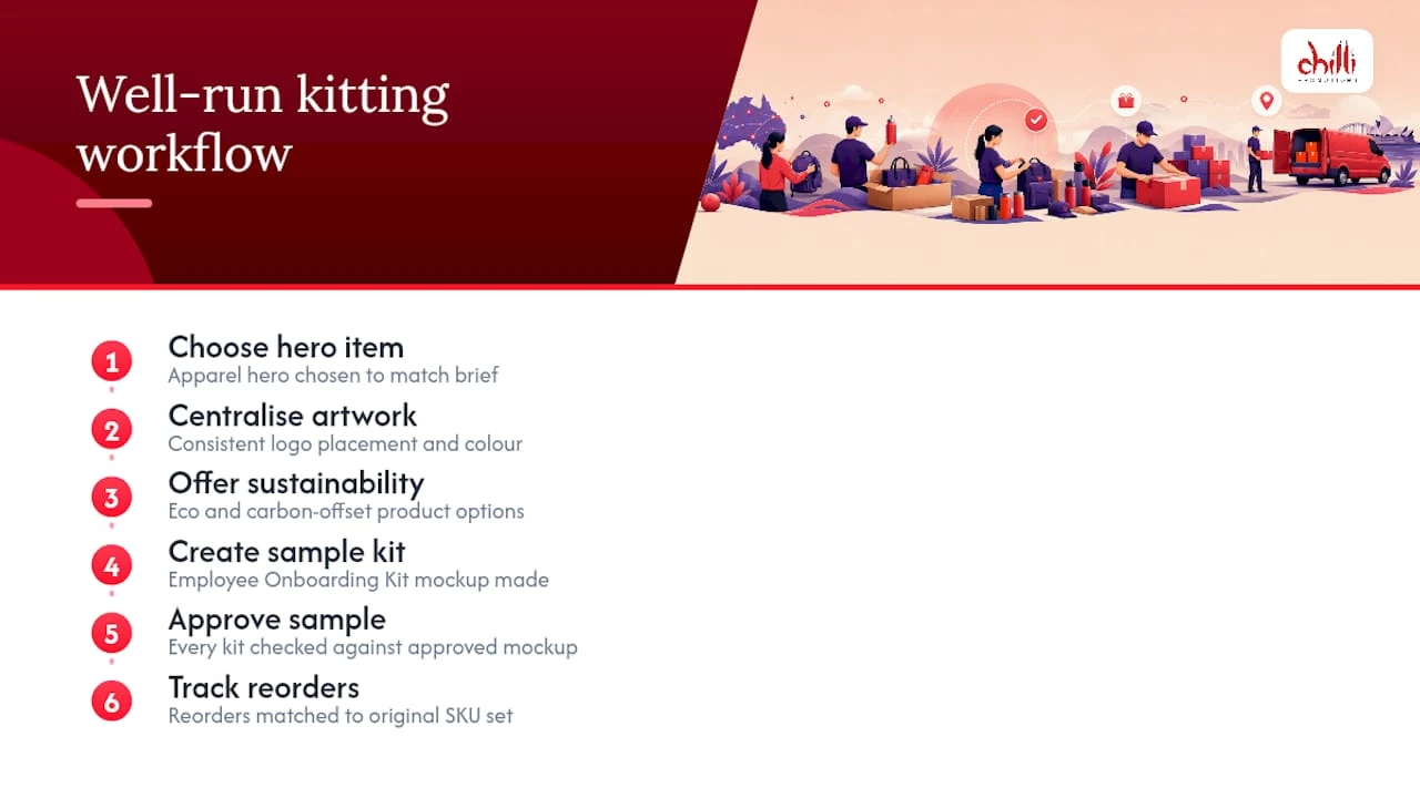Well Run Kitting workflow