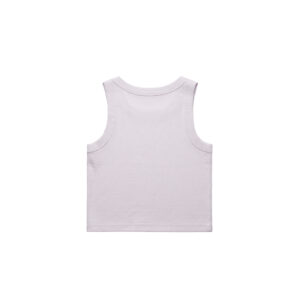 Womens Organic Rib Crop Tank