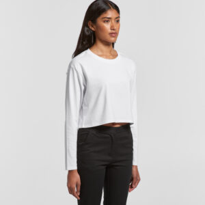Womens Crop L/S Tee
