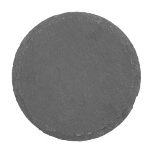 Round Slate Coaster Set of 4