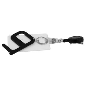 Retractable Badge Holder - Black