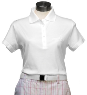 Ladies Solid Mercerised Polo