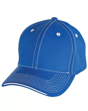 Premium Cotton Twill Contrast Trim Cap