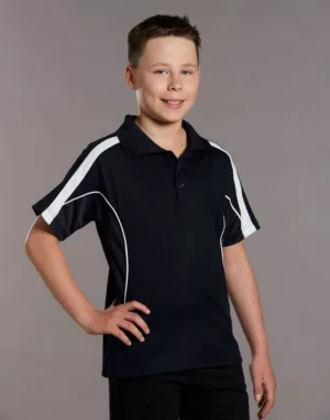 Kids S/S Polo Truedry