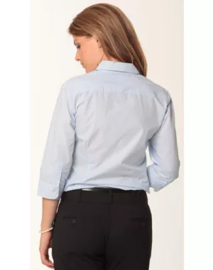 Women's Fine Stripe 3/4 Sleeve Shirt