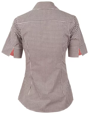 Women's Gingham Check S/S Shirt