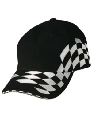 H/B/C Embroidery Check Racing