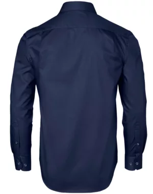 Men's Dobby Striped Taped L/S Shirt
