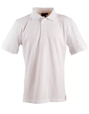 Mens S/S Pique Polo