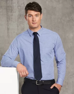 Men's Two Tone Check L/S Shirt