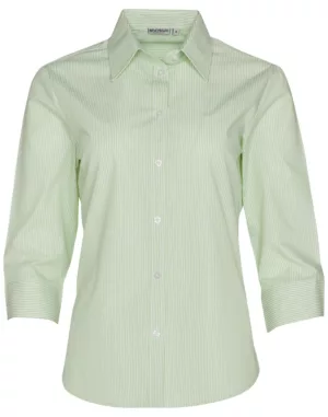 Women's Balance Stripe 3/4 Sleeve Shirt