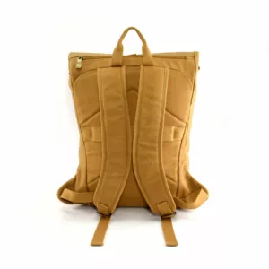 Green Leaf Kraft Paper Laptop Backpack