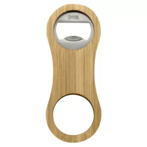 Intox Bamboo Bottle Opener Key Ring