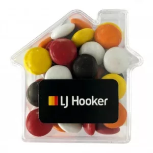 Choc Beans in Acrylic House 50g