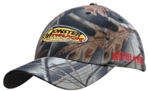 Cotton Twill Leaf Print Camouflage Cap