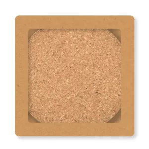 Villa Cork Round Coaster Set of 4 branded eco promotional product