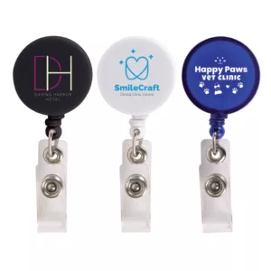 Corfu Retractable Name Badge Holder