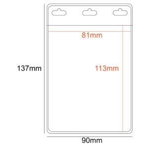 PVC Pocket Holder Portrait