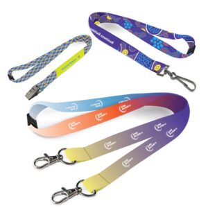 Pisces Smooth Lanyard with Breakaway