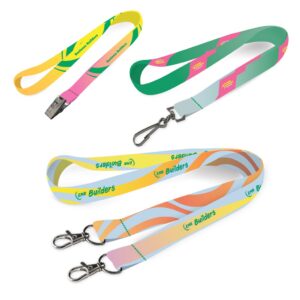 Pisces Smooth Premium Lanyard