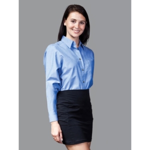 Chambray Lady Long Sleeve Shirt