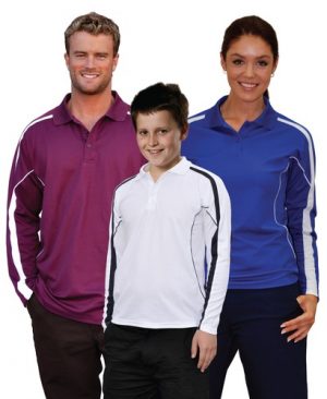 Men's Truedry Long Sleeve Polo