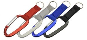 Carabine With Strap Key Ring