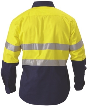 Coldblack Treated 3M Taped 2 Tone Hi Vis Shirt