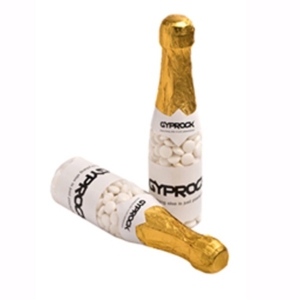 Champagne Bottle Filled with Mints 220G