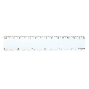 White15cm Ruler
