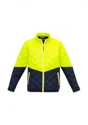 Unisex Hexagonal Puffer Jacket