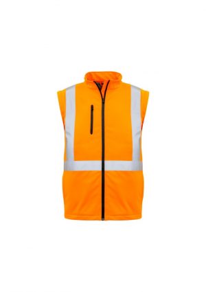 Unisex Hi Vis 2 in 1 X Back Soft Shell Jacket