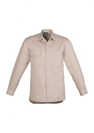 Mens Lightweight Long SLeeve Tradie Shirt
