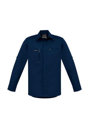 Mens Streetworx Long Sleeve Stretch Shirt