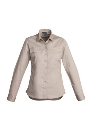 Womens Lightweight Tradie Shirt - Long Sleeve