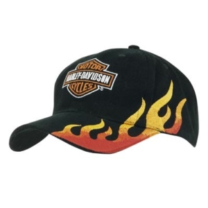 Brushed Heavy Cotton With Flame Embroidery