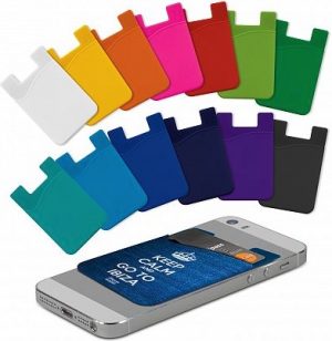 Colour Silicone Phone Wallet