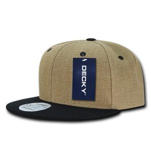Heavy Duty Jute Snapback