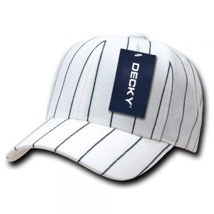 Pin Striped Adjustable Ball Cap