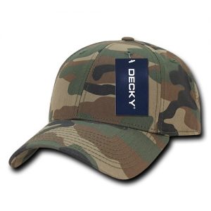 Structured Camo Baseball Cap
