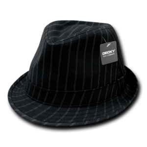 Double Pinstripe Fedora
